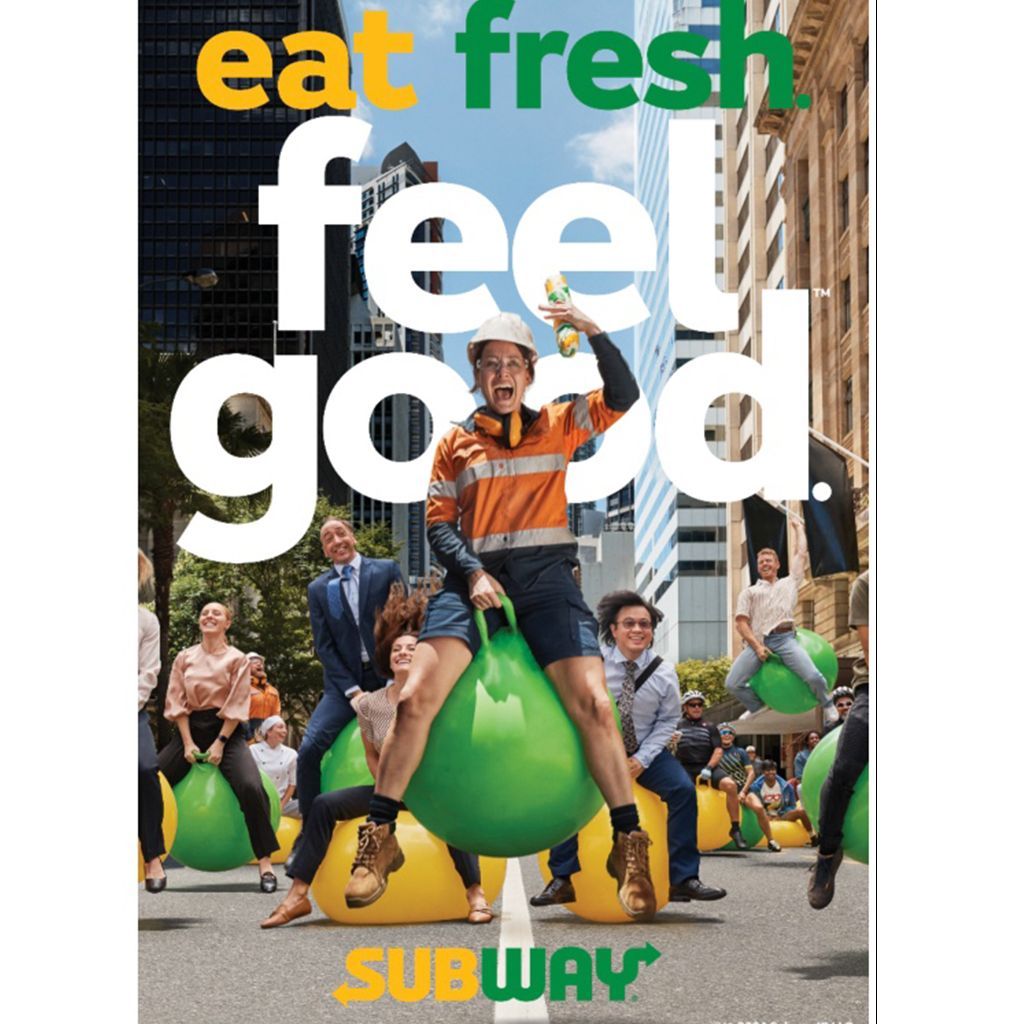 Subway ANZ unveils 'Eat fresh. feel good.' brand platform and ambitious 'sub-hoppers' campaign