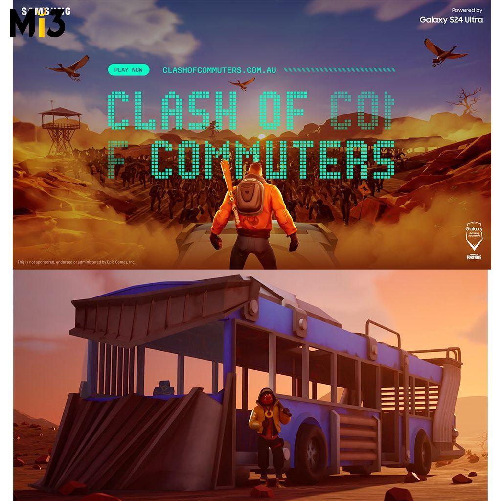 Samsung and CHEP Network merge gaming and everyday life in ‘Clash of Commuters’ Fortnite campaign