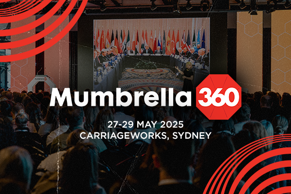 Join the entire media and marketing industry at Mumbrella360 on 27-29 May