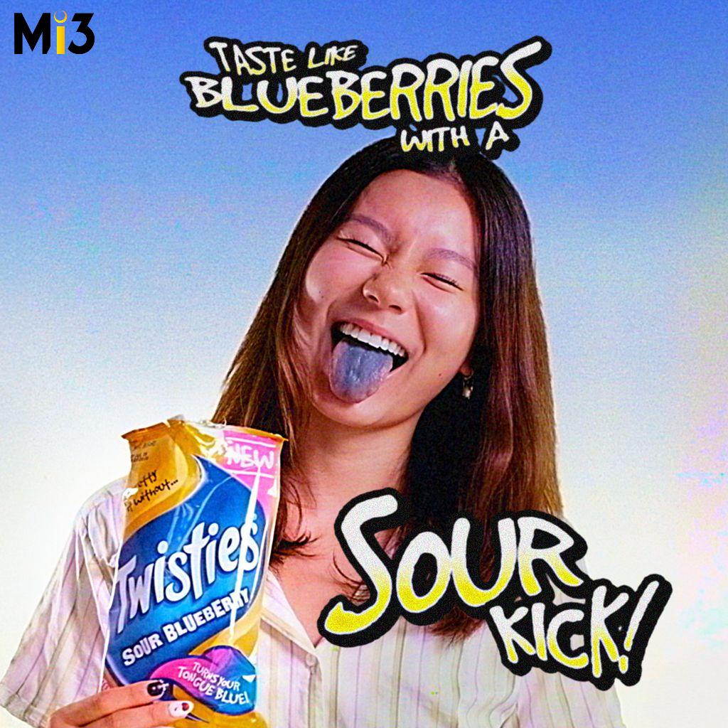 Twisties releases sour blueberry flavour, leans into Y2K-aesthetic campaign