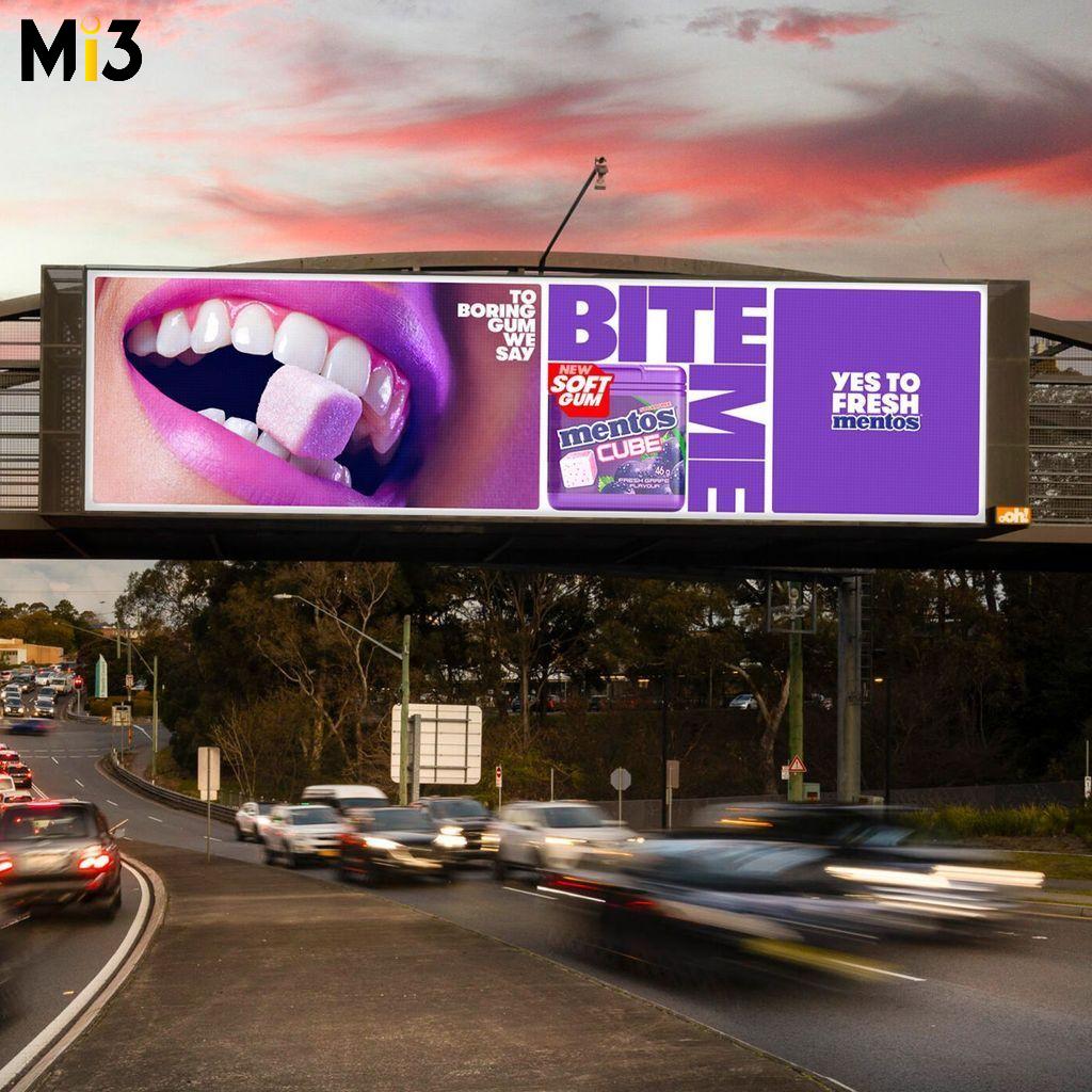 Mentos goes live with ‘Mouth Off’ campaign for cube-shaped gum product launch